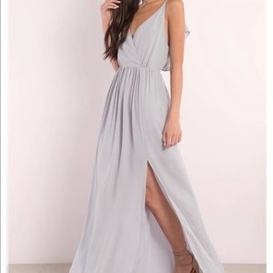 Tobi zeze grey maxi dress size S